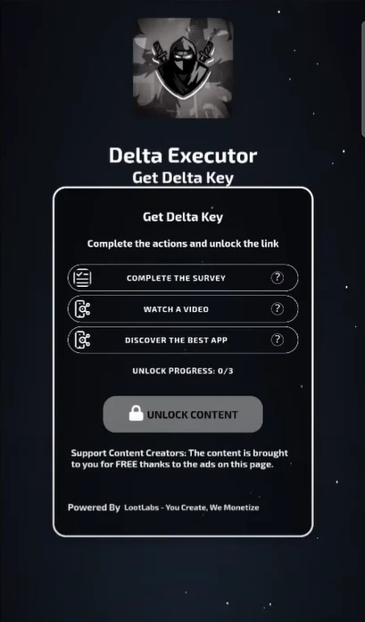 Delta Executor Get Delta Key